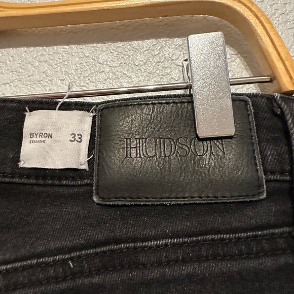 HUDSON Men’s Byron straight Jeans - Picture 5 of 7
